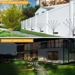 Solar Firefly Garden Lights – 6 LED Swaying Outdoor Decor - Multicolor Solar Firefly Garden Lights – 6 LED Swaying Outdoor Decor - Multicolor