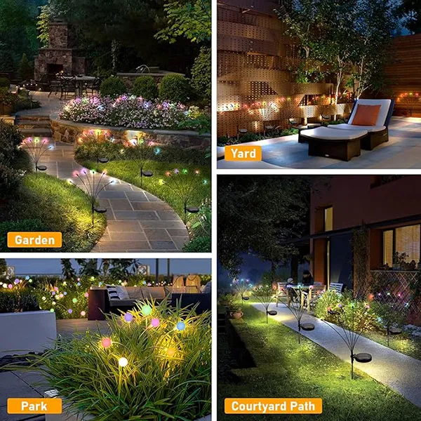 Solar Firefly Garden Lights – 6 LED Swaying Outdoor Decor - Multicolor Solar Firefly Garden Lights – 6 LED Swaying Outdoor Decor - Multicolor - Image 6