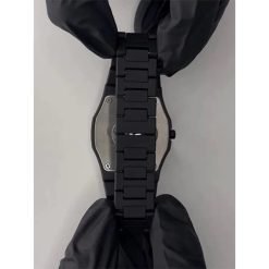 Black Aura Quartz Analog Watch for Men & Boys – Stylish & Elegant Timepiece