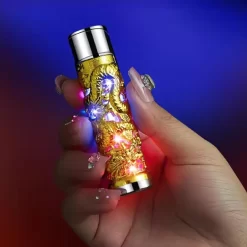 Dragon Torch Lighter – Windproof Refillable Butane with Red Flam