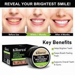 Kilarca Teeth Whitening Powder – 60g