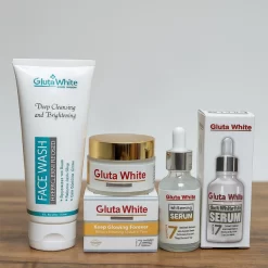 Gluta White 3 in 1 Deal Cream, Serum & Facewash