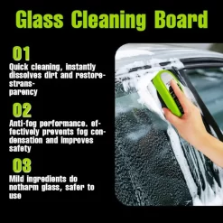 Car Glass Oil Film Remover – Windshield Polish Cleaner for Clear Vision