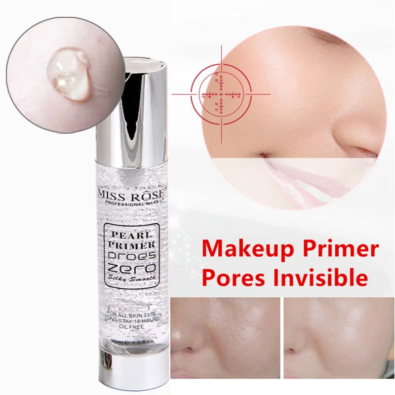 Miss Rose Pearl Primer – Pores Zero Silky Smooth Finish | 20ml Original Miss Rose Pearl Primer – Pores Zero Silky Smooth Finish | 20ml Original - Image 4