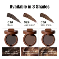 BOB Hairline Powder Hair Line Shadow Cover Up Fill In Thinning