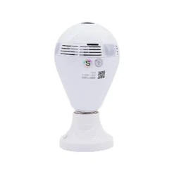 Smart WiFi CCTV Bulb Camera V380 | 360° Full View | Two-Way Audio | Wireless Home Security