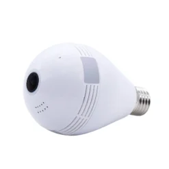 Smart WiFi CCTV Bulb Camera V380 | 360° Full View | Two-Way Audio | Wireless Home Security