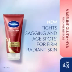 Alternative view of Vaseline® Gluta-Hya Serum Burst Lotion Pro-Age Restore 200 ML - Made in Indonesia