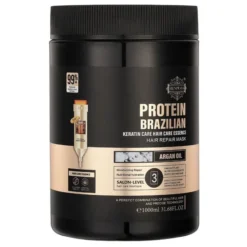 Alternative view of Brazilian Keratin Hair Repair Mask with Argan Oil – 1000ml Moisturizing & Hydrating Treatment