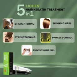 Home Page Keratin Hair Straightening Cream – Straight Off Green