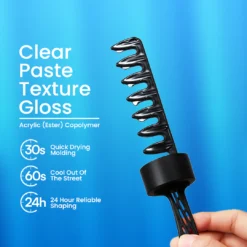 ECRIN Cool Styling Hair Gel with Active Collagen 280ml | Strong Hold, Shine & Hair Care