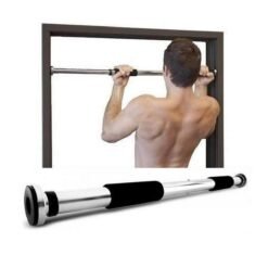 Alternative view of Iron Door Way Pull Up Gym Bar - Metal