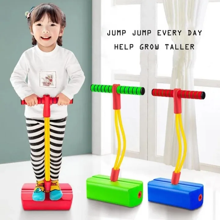 Kids Foam Pogo Stick Jumper Toy with Pop Sound Kids Foam Pogo Stick Jumper Toy with Pop Sound