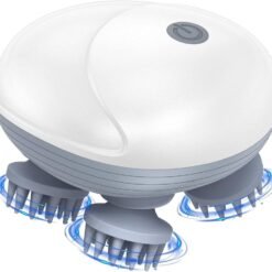 Alternative view of Smart Scalp Massager Electric USB-Powered Head Massager with 4 Massage Nodes, Relaxation & Stress Relief