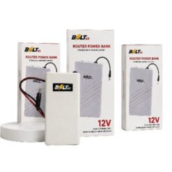 Boltex 12V Mini UPS Router Power Bank for Continuous WiFi Backup