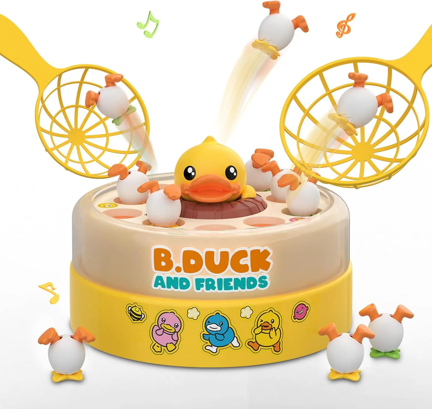 B.Duck Bounce Catch Game Board Games Fun Bounce & Catch Duck Toy B.Duck Bounce Catch Game Board Games Fun Bounce & Catch Duck Toy