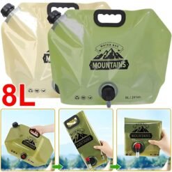 8L Foldable Water Storage Bag with Handle