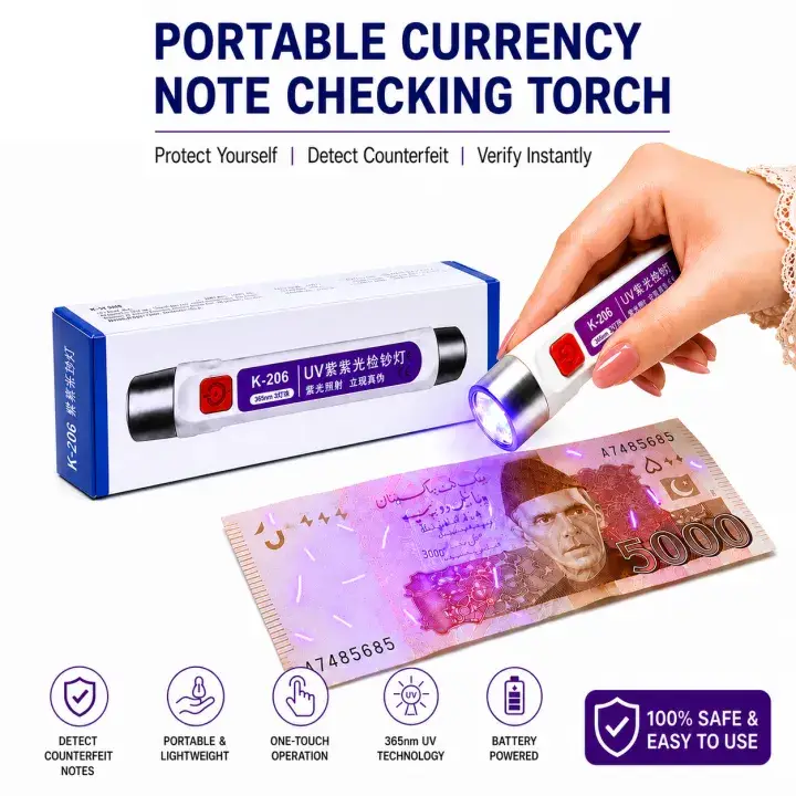 Handheld LED UV Money Detector Torch Handheld LED UV Money Detector Torch
