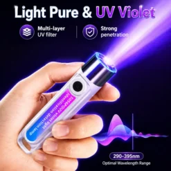 Home Page Alternative view of Handheld LED UV Money Detector Torch