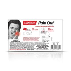 Home Page Alternative view of Colgate Pain Out Express Relief Tooth Pain Gel – Ayurvedic Medicine for Instant Toothache Relief