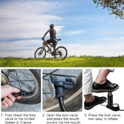 Home Page Alternative view of Portable Manual High Pressure Vehicle Air Pump