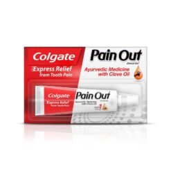 Colgate Pain Out Express Relief Tooth Pain Gel – Ayurvedic Medicine for Instant Toothache Relief