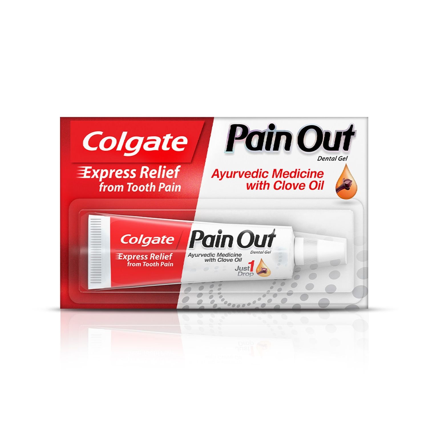 Colgate Pain Out Express Relief Tooth Pain Gel – Ayurvedic Medicine for Instant Toothache Relief Colgate Pain Out Express Relief Tooth Pain Gel – Ayurvedic Medicine for Instant Toothache Relief