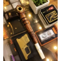 Home Page Wooden Medwakh (Dokha Pipe)