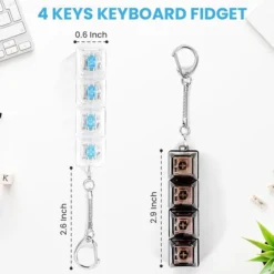 Home Page Stress Relief Keyboard Keychain