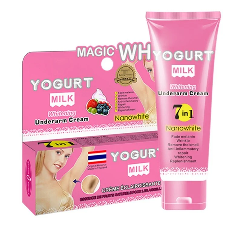 7 in 1 Underarm Magic Yogurt Milk Glowing Cream 80g 7 in 1 Underarm Magic Yogurt Milk Glowing Cream 80g