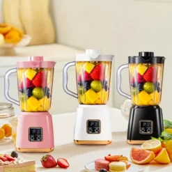 Home Page HP 158 Portable Rechargeable Juicer with screen