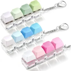 Stress Relief Keyboard Keychain