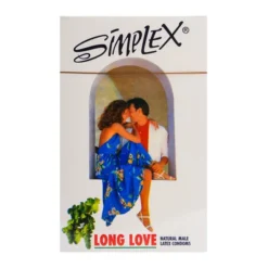 Simplex Long Love Natural Latex Condoms