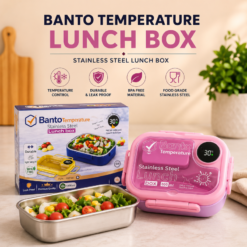 Banto Stainless Steel Lunch Box 800ml with Digital Temperature Display