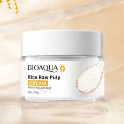 BIOAQUA Rice Raw Pulp Facial Cream 50g – Deep Moisturizing & Brightening Face Cream