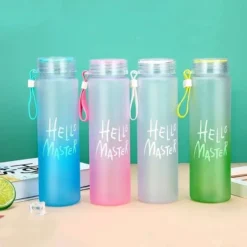 Home Page Hello Master Glass Water Bottle