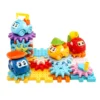 DIY Carousel & Engineering Car Building Blocks Set