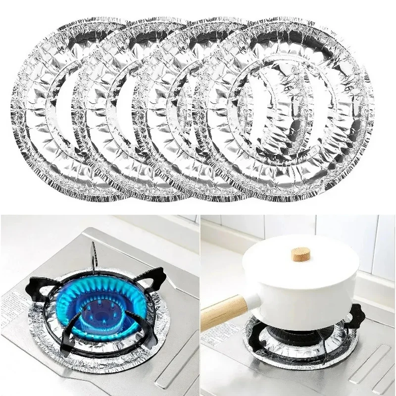 10-Piece Disposable Aluminium Stove Protector Set 10-Piece Disposable Aluminium Stove Protector Set - Image 3
