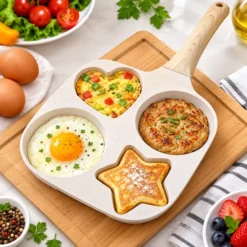 Heart & Star Shape Non stick Fry Pan