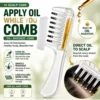 Crystal Hair Oil Applicator Comb – Scalp Massaging Oil Applicator Comb for Easy Hair Oil Application Crystal Hair Oil Applicator Comb – Scalp Massaging Oil Applicator Comb for Easy Hair Oil Application