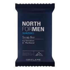 Oriflame North For Men Subzero Cleansing Soap Bar 100g Pack of 3 PCs