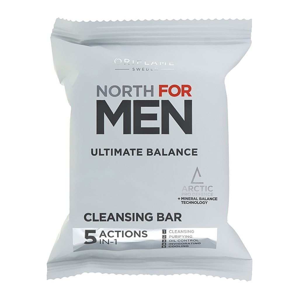 Oriflame North For Men Ultimate Balance Cleansing Soap Bar 100g Pack of 3 PCs Oriflame North For Men Ultimate Balance Cleansing Soap Bar 100g Pack of 3 PCs