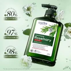 Alternative view of SADOER Rosemary Volumizing Anti-Dandruff Anti-Itch Shampoo 500ml