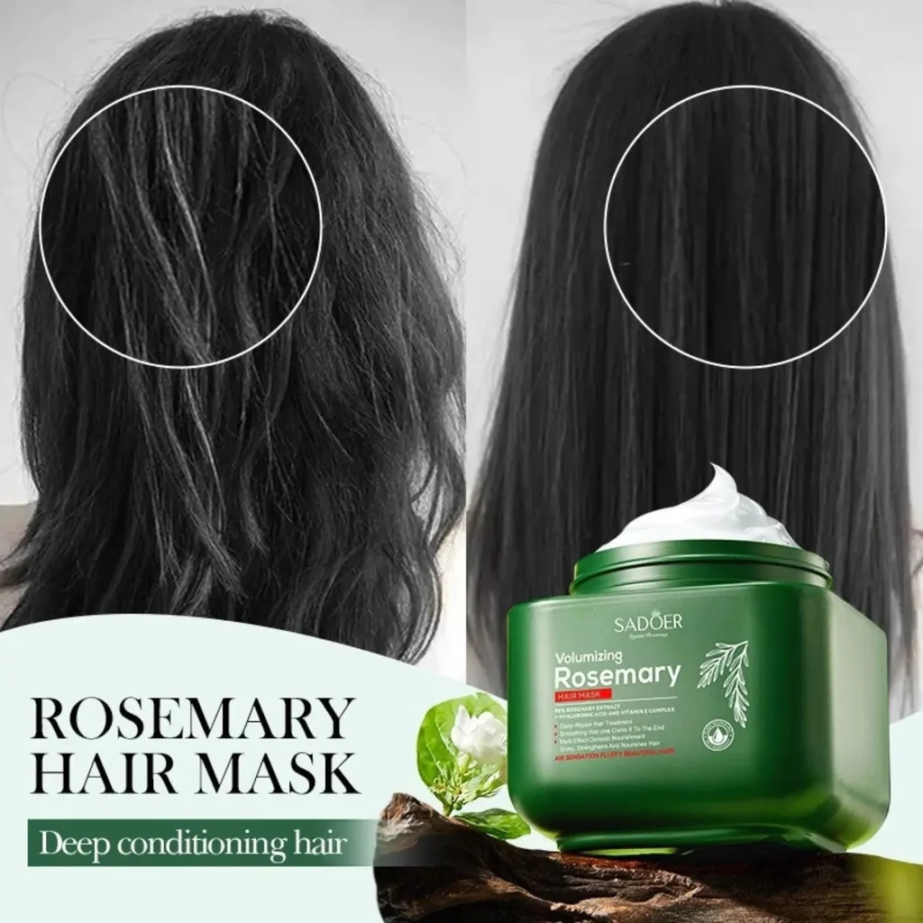 SADOER Volumizing Rosemary Hair Mask 500ml SADOER Volumizing Rosemary Hair Mask 500ml - Image 3