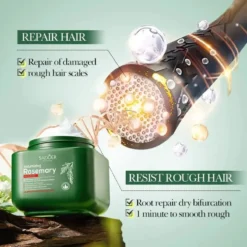 Alternative view of SADOER Volumizing Rosemary Hair Mask 500ml