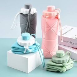 Silicone Foldable Water Bottles For Travel