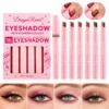 Dragon Ranee Pack of 6 Eyeshadow Sticks – 2-in-1 Double Color Gradient Velvet Eyeshadow, Waterproof Long-Lasting Shimmer & Metallic Eye Makeup Dragon Ranee Pack of 6 Eyeshadow Sticks
