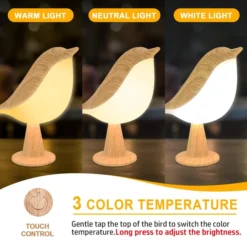 Rechargeable Little Bird Night Lamp