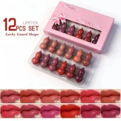 KS One 12-Multicolor Matte Capsule Lipstick Set