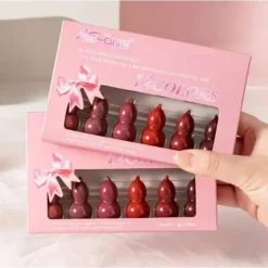 KS One 12-Multicolor Matte Capsule Lipstick Set
